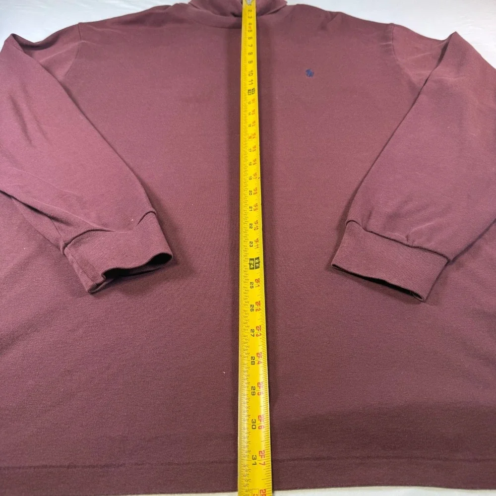 Vintage 90s Polo Ralph Lauren Shirt Mens Large Turtleneck Deadstock Made In USA